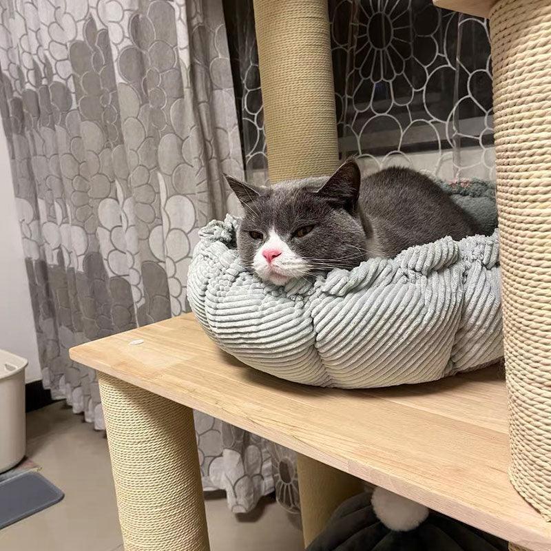 Clouds Petals Cat Bed 3 Colors Adjustable Mat