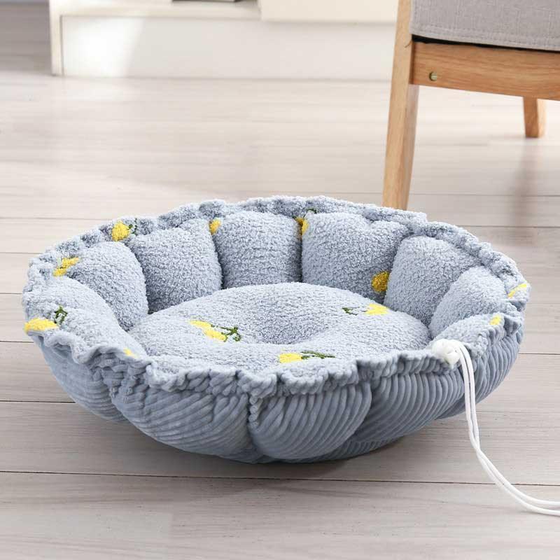 Clouds Petals Cat Bed 3 Colors Adjustable Mat
