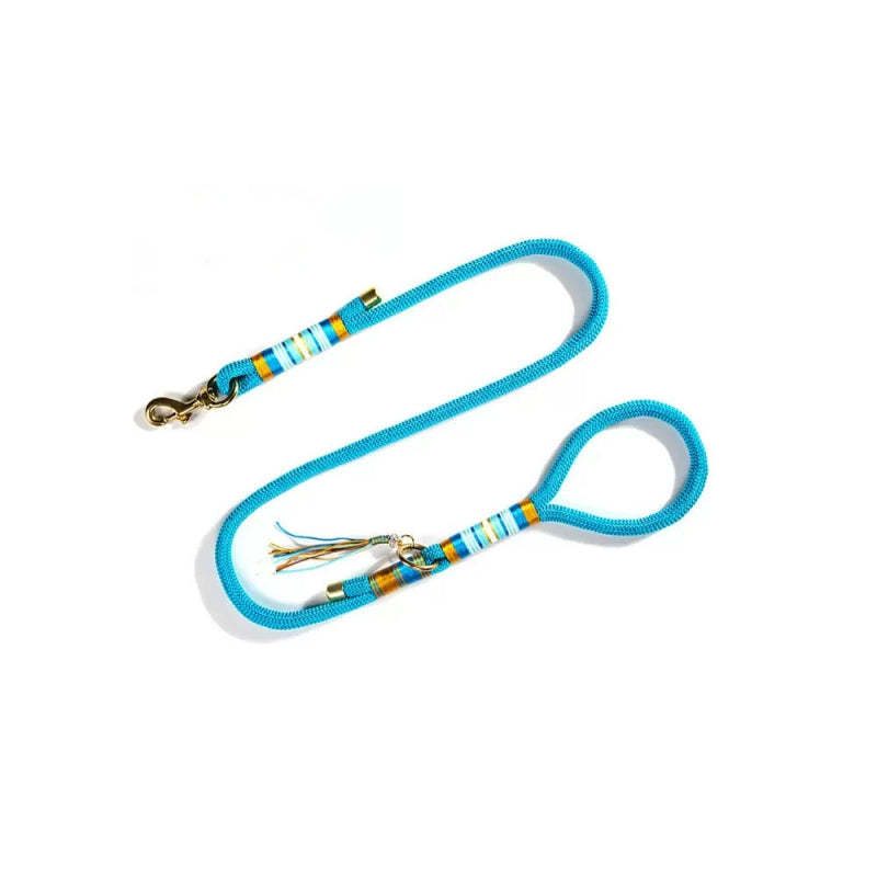 Hand-knitted Braided Rope No Pull Cool Dog Accessories Training Collar