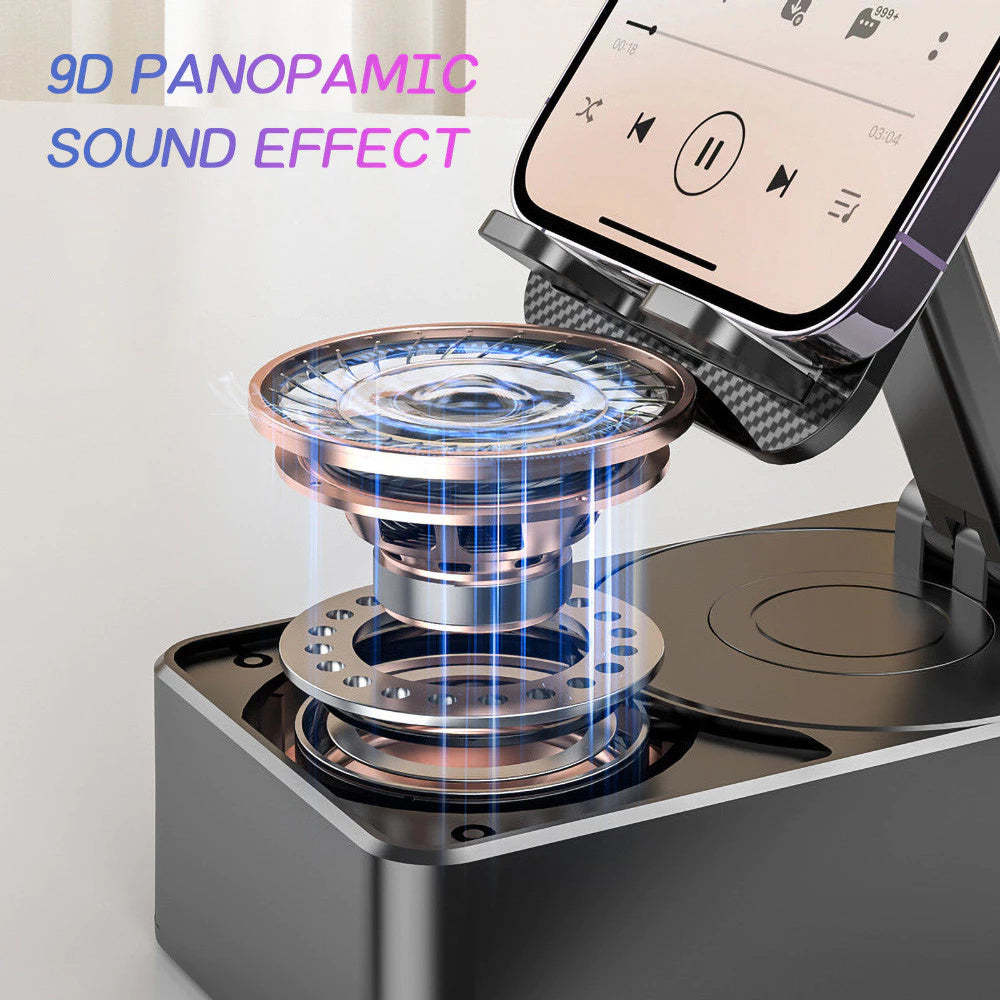 3-In-1 Phone Stand Bluetooth Speaker