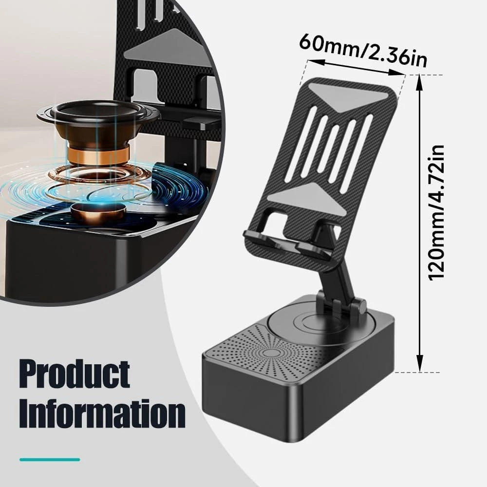 3-In-1 Phone Stand Bluetooth Speaker