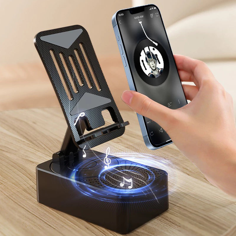3-In-1 Phone Stand Bluetooth Speaker