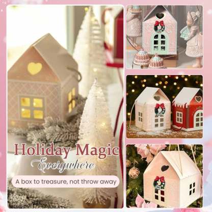 🔥Last Day 49% OFF🎄Christmas Wonderland Cottage Gift Box