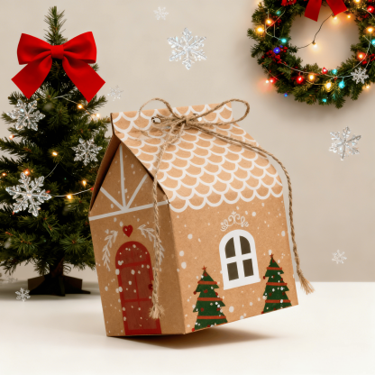 🔥Last Day 49% OFF🎄Christmas Wonderland Cottage Gift Box