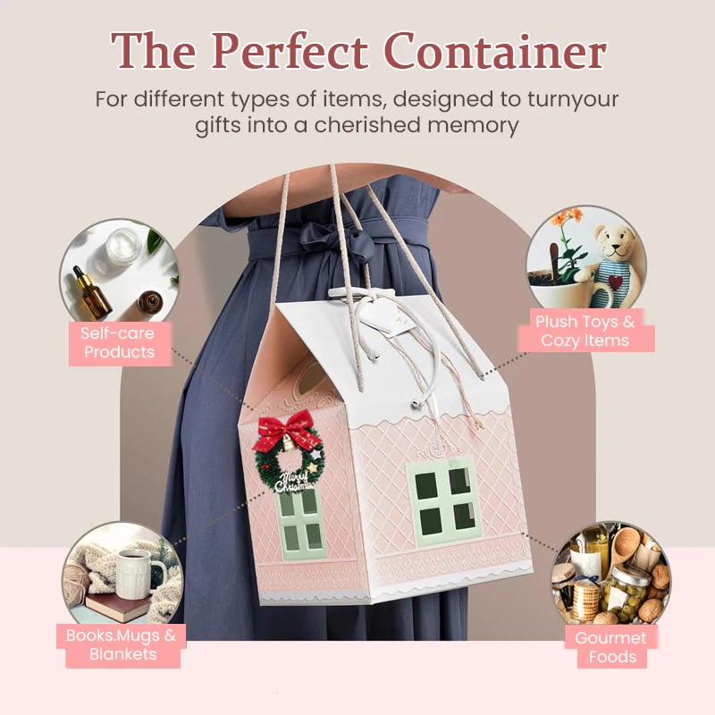 🔥Last Day 49% OFF🎄Christmas Wonderland Cottage Gift Box