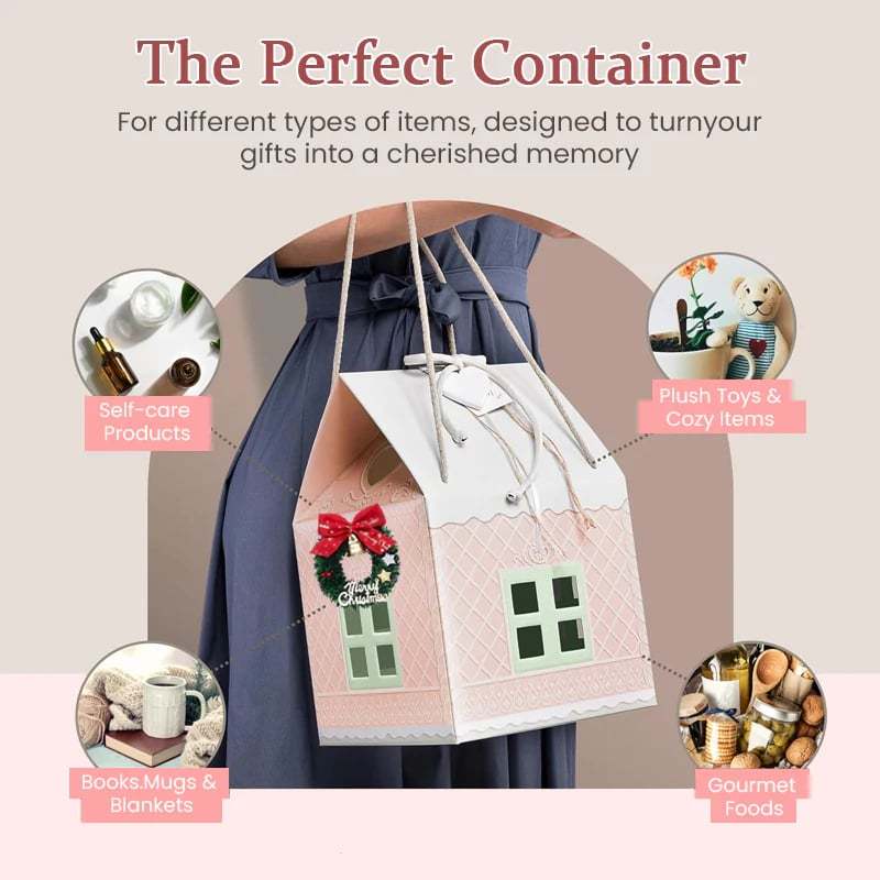 🔥Last Day 49% OFF🎄Christmas Wonderland Cottage Gift Box