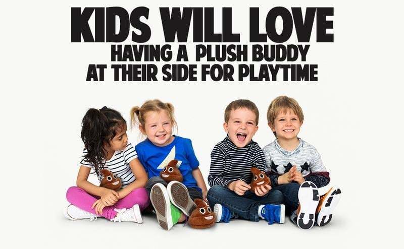 🎁Lowest price ever💥Funny Talking Poop Plush Toy – Makes Fart Sounds!