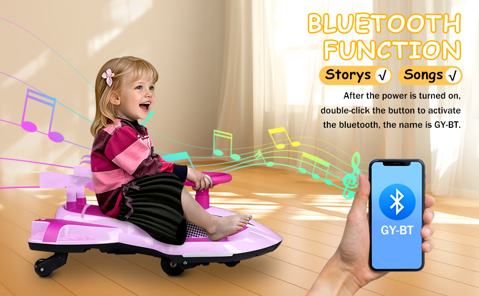 Wiggle Car with Bluetooth funtion