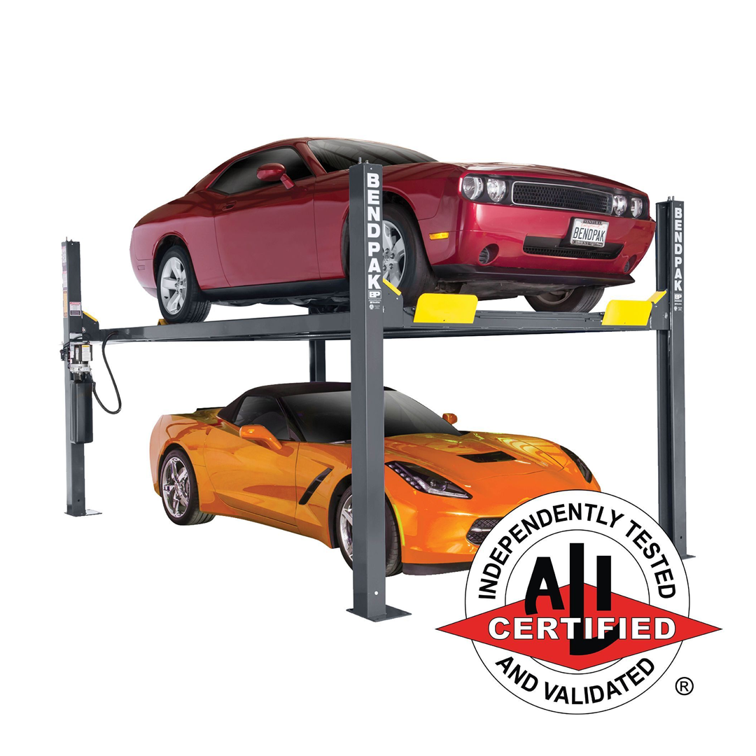BendPak HD-9 9,000-lb Four-Post Lift - Versatile Freestanding Parking & Service Lift