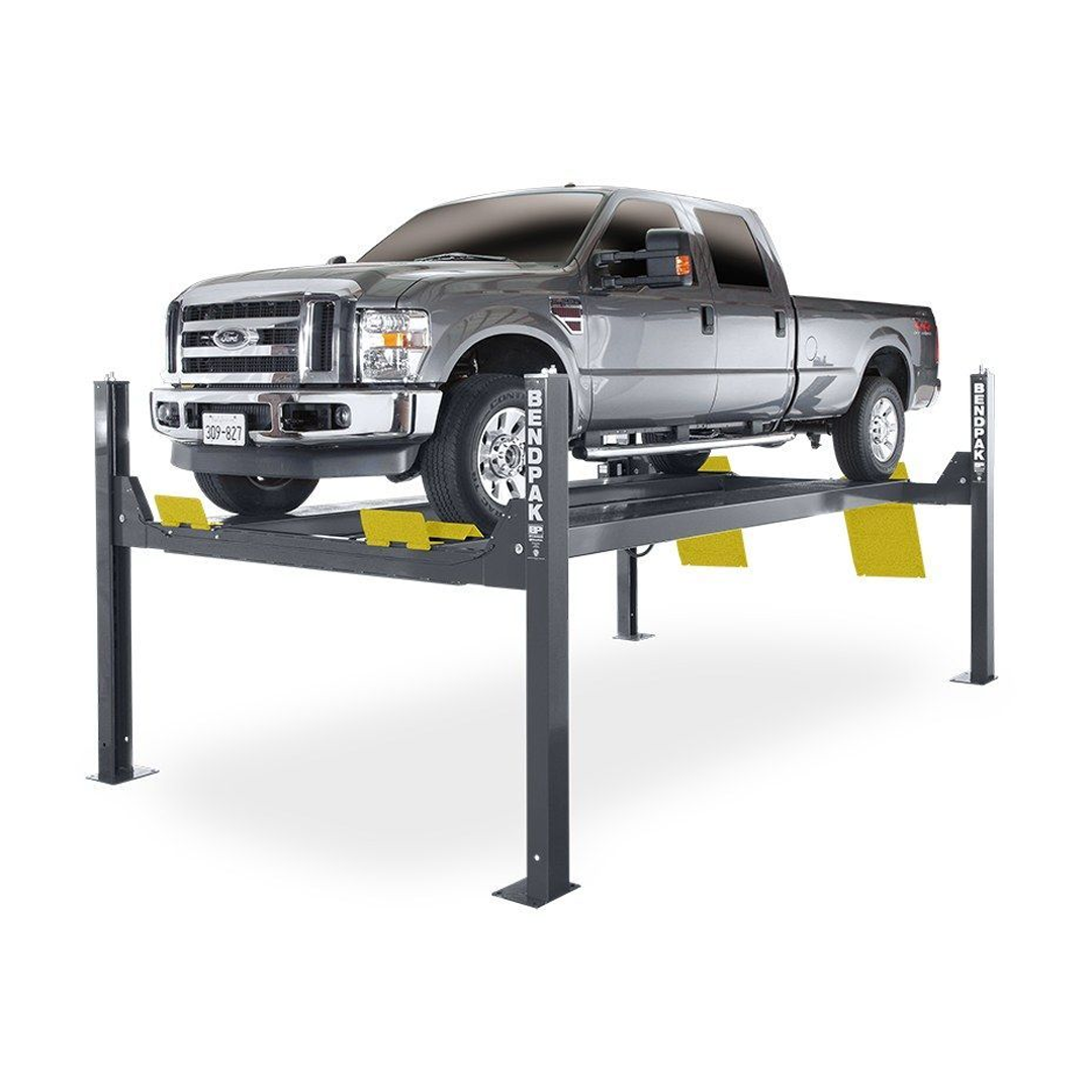 BendPak HDS-14X 14,000-lb Extra-Wide Four-Post Lift - Extended Runways Heavy-Duty