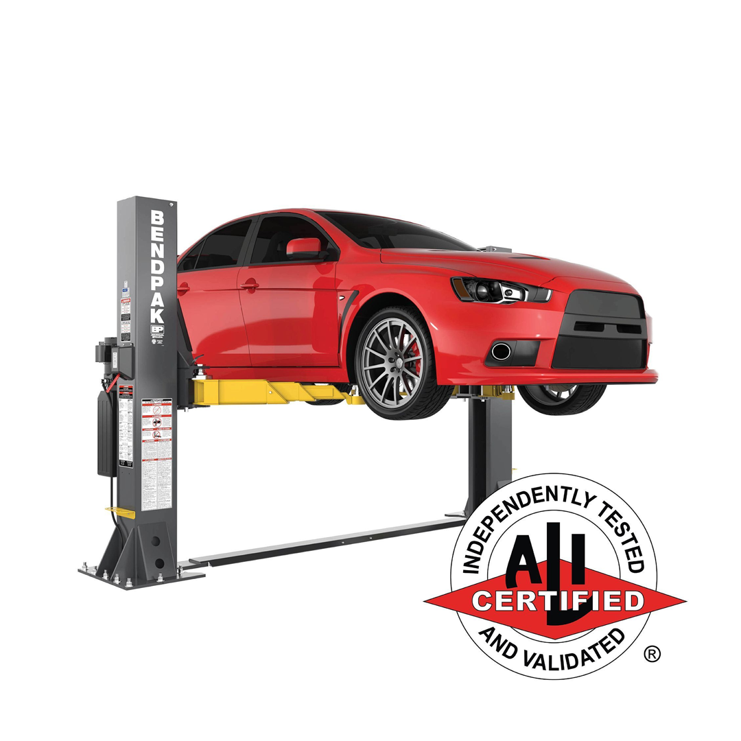 BendPak 10AP-SRT 10,000-lb Short-Rise Two-Post Lift - Floorplate Tire & Detailing Pro
