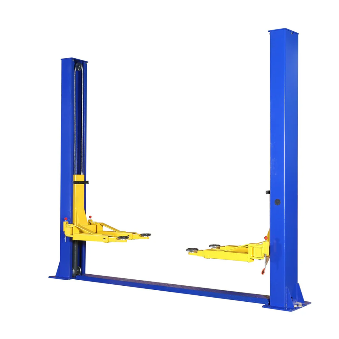 APlusLift HW-9KFL 9,000-lb Floor Plate Two-Post Lift - Free Business Shipping