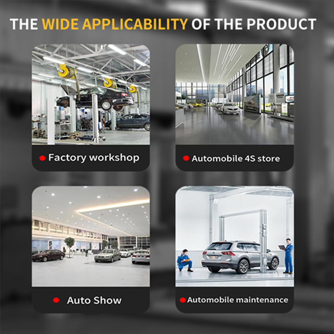 Katool KT-AS110D 11,000-lb Asymmetric Direct-Drive Two-Post Lift - Premium Shop Performance