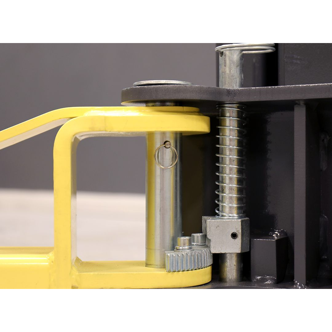 BendPak MaxJax M7K 7,000-lb Portable Two-Post Car Lift - Low-Ceiling Garage Beast