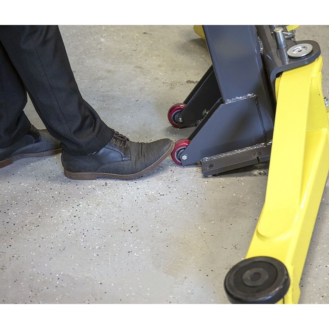 BendPak MaxJax M7K 7,000-lb Portable Two-Post Car Lift - Low-Ceiling Garage Beast