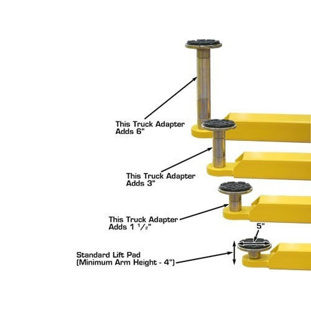 Atlas OH-10X 10,000-lb Ex-Tall/Ex-Wide Two-Post Lift - Commercial Above-Ground Power