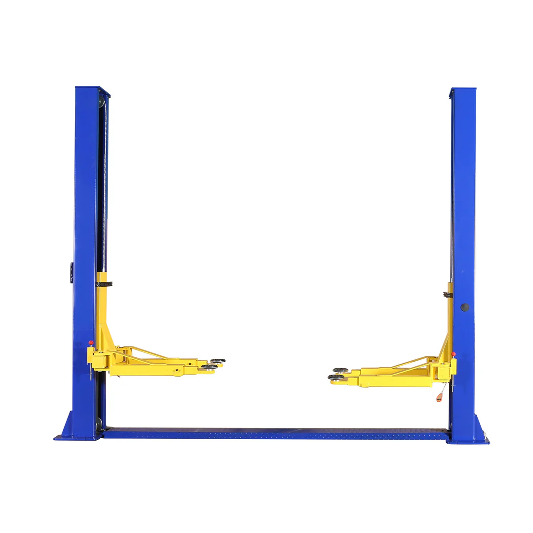 APlusLift HW-9KFL 9,000-lb Floor Plate Two-Post Lift - Free Business Shipping