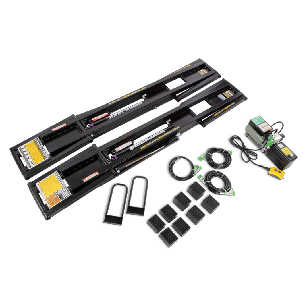 QuickJack 8000TLX 8,000-lb Extended-Length Portable Truck Lift - 110V SUV/EV Beast