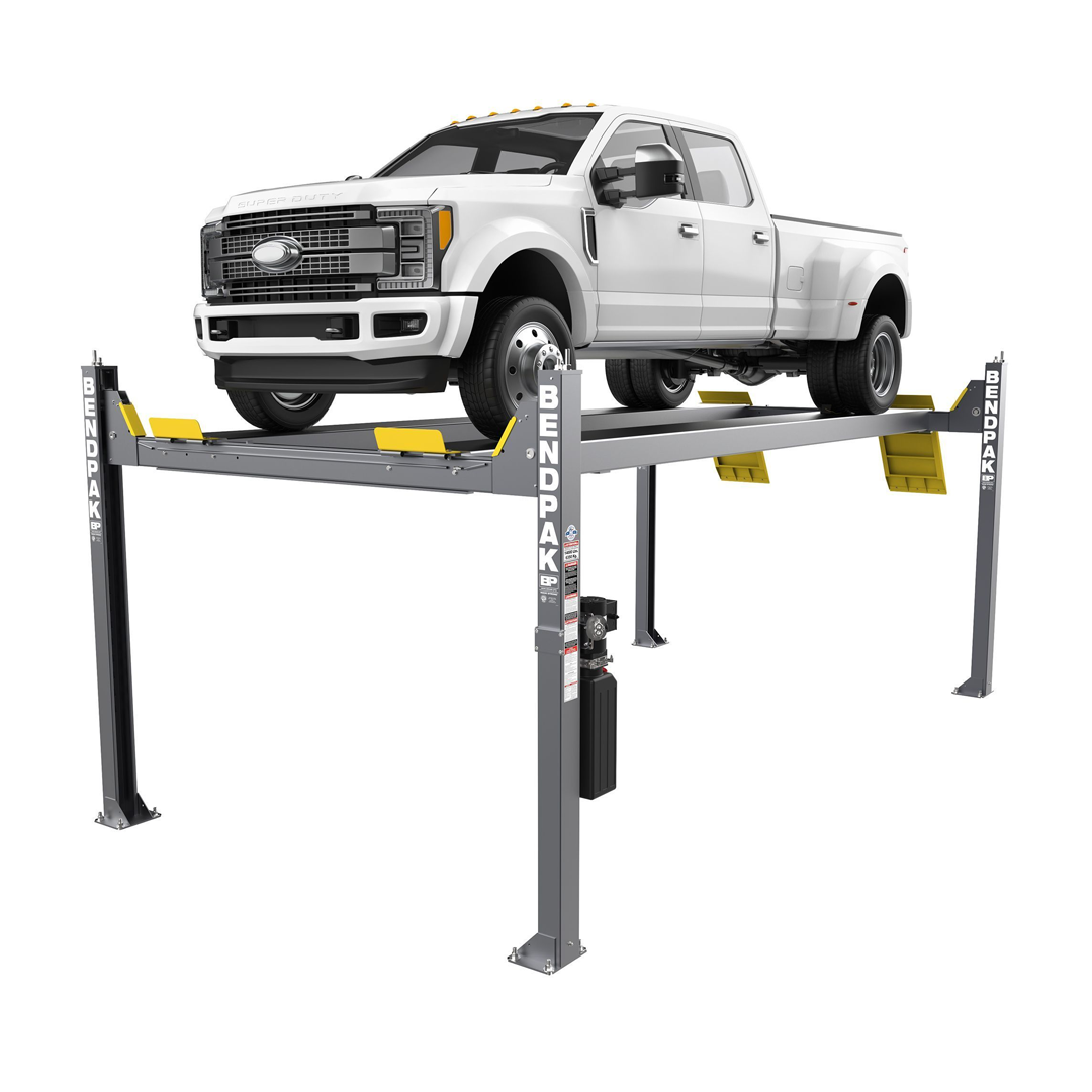 BendPak HDS-14XT 14,000-lb High-Rise Four-Post Lift - Extended 227.5" Runways ALI Certified