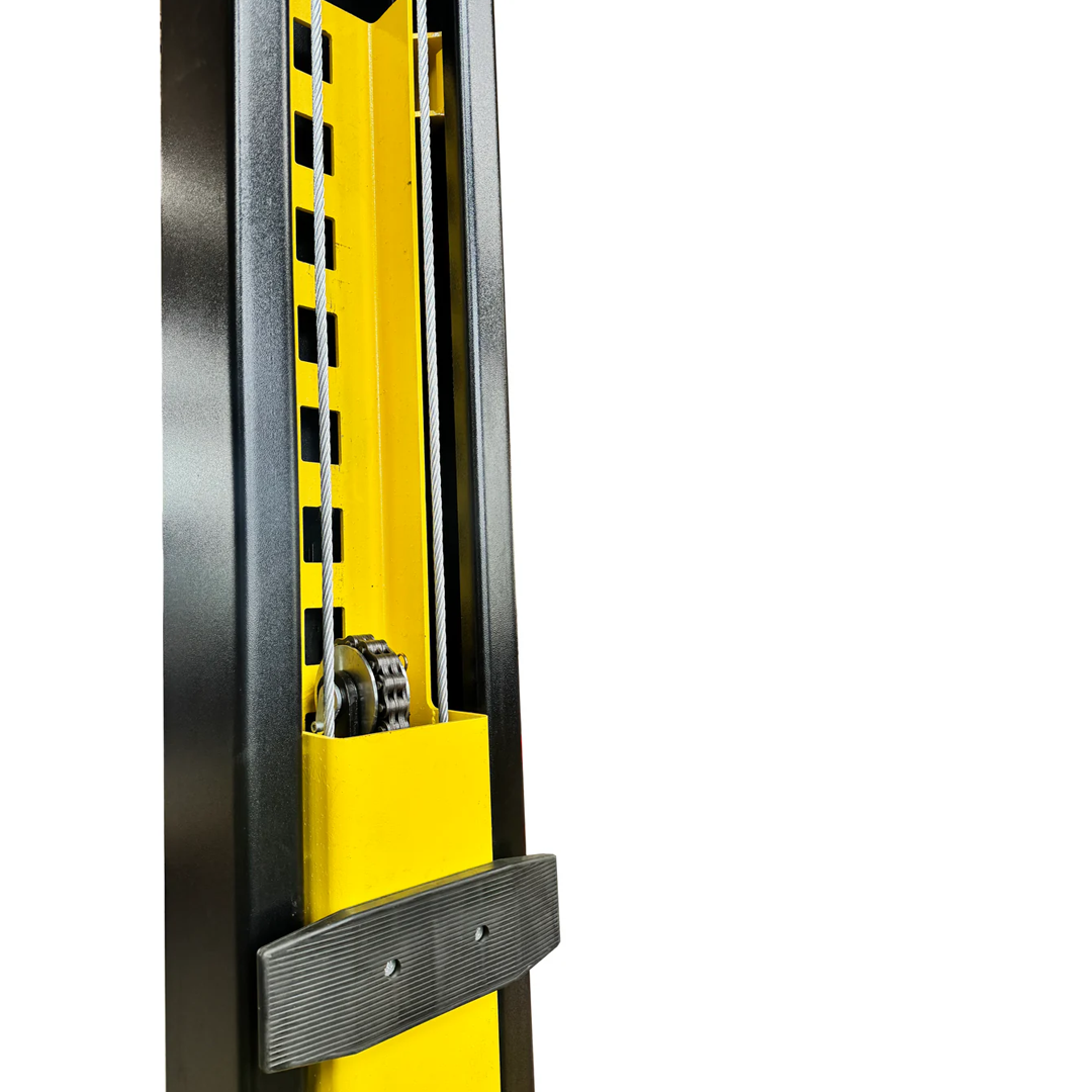 Halo HL2C-12K 12,000-lb Clearfloor Two-Post Lift - Heavy-Duty Chain-Drive Shop Power