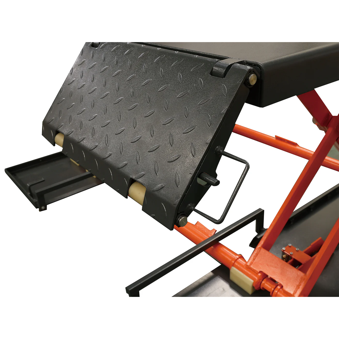 APlusLift SL-MR66 6,600-lb Mid-Rise Scissor Lift - Electric Release Shop Efficient