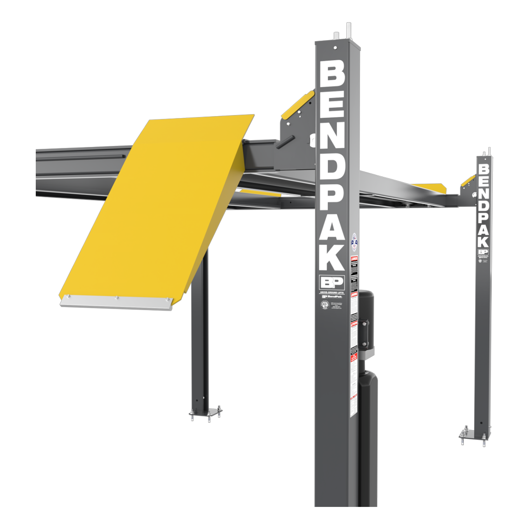 BendPak HD-9EWT 9,000-lb Extra-Wide High-Rise Four-Post Lift - 82" Rise Heavy-Duty