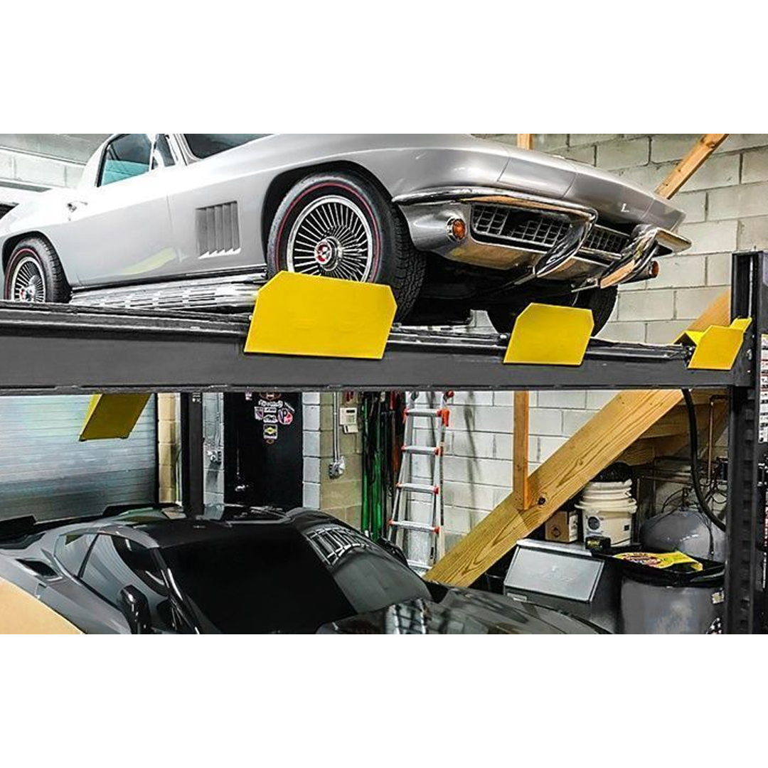 BendPak HD-9SWX 9,000-lb Dual-Wide High-Rise Four-Post Lift - Quad Parking Extended