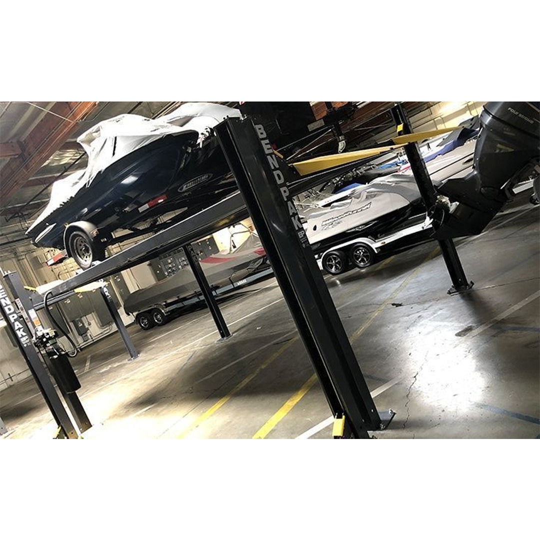 BendPak HD-7500BLX 7,500-lb Four-Post Boat & Vehicle Storage Lift - 82" Rise Heavy-Duty