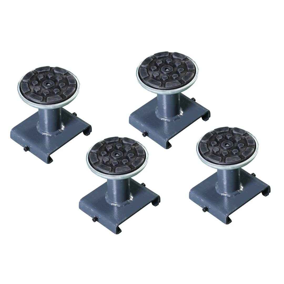 APlusLift HW-SL6600X 6,600-lb Portable Mid-Rise Scissor Lift - Mobile Garage Solution