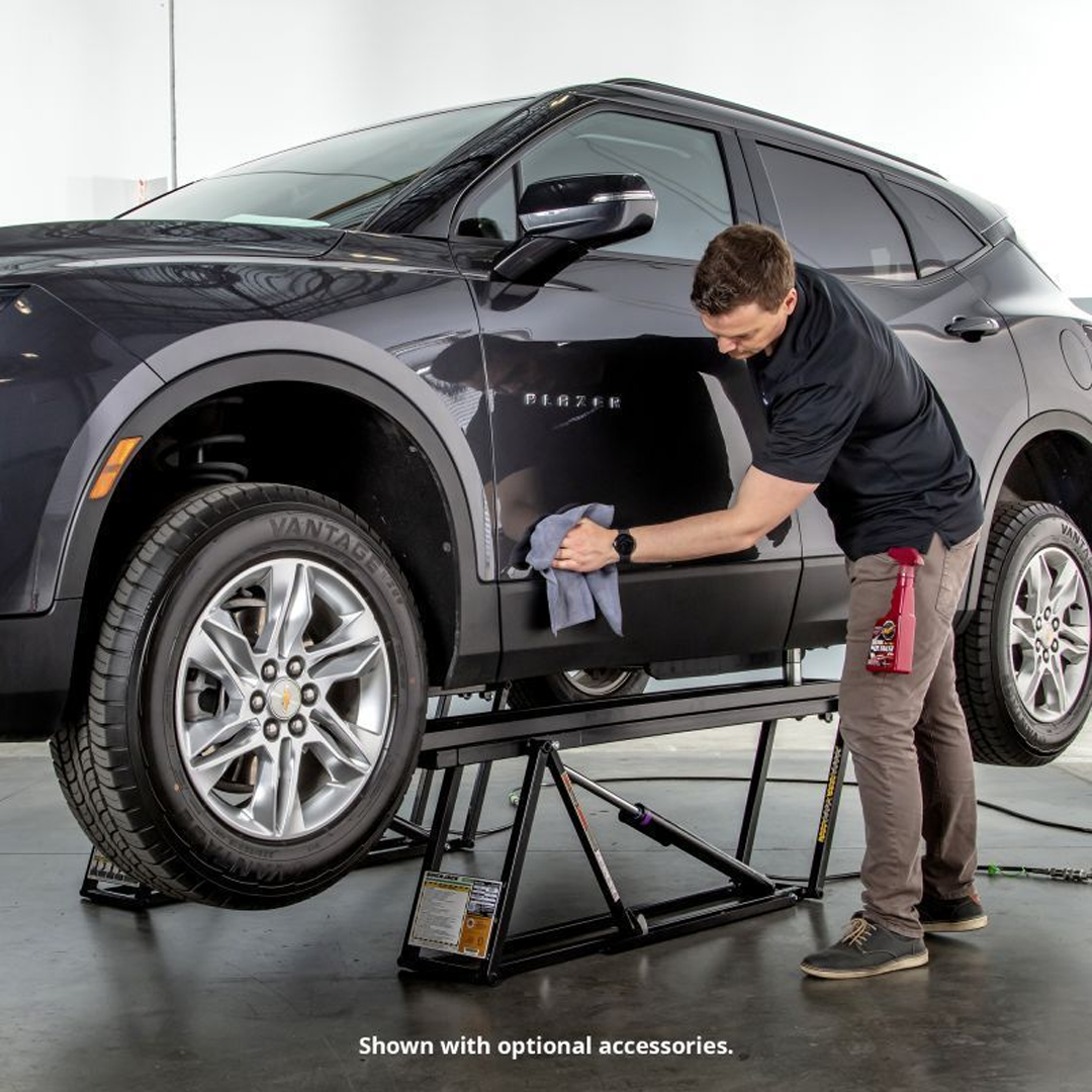 QuickJack 8000TL 8,000-lb Portable Car Lift - SUV/Truck Powerhouse 110V Bundle