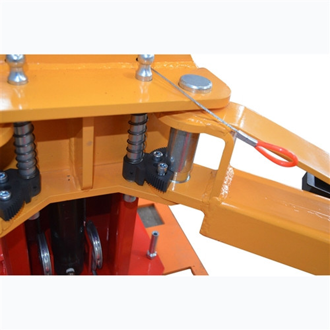 Katool KT-M120 12,000-lb Symmetric Clear-Floor Two-Post Lift - Heavy Commercial Beast