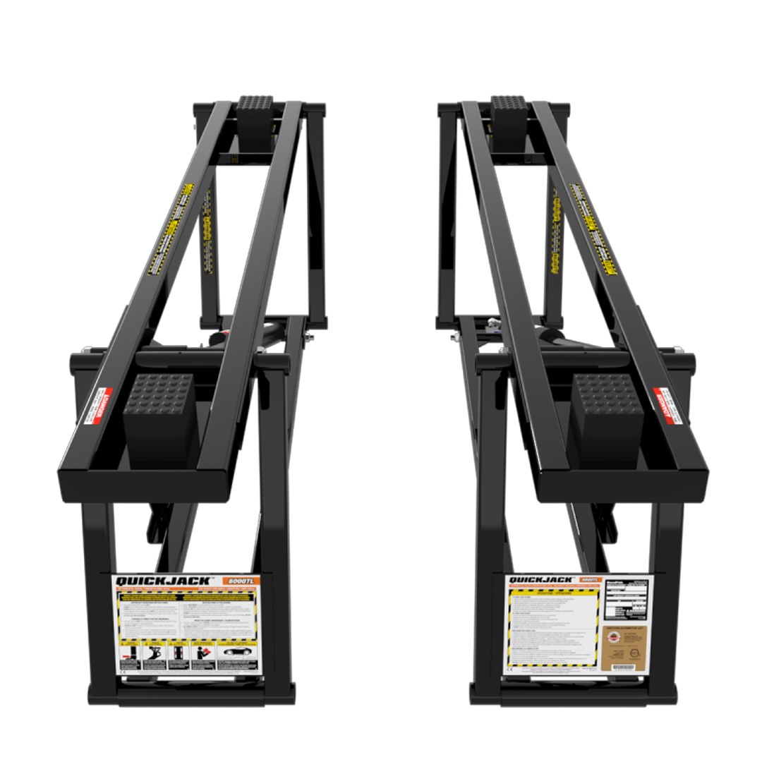 QuickJack 8000TL 8,000-lb Portable Car Lift - SUV/Truck Powerhouse 110V Bundle