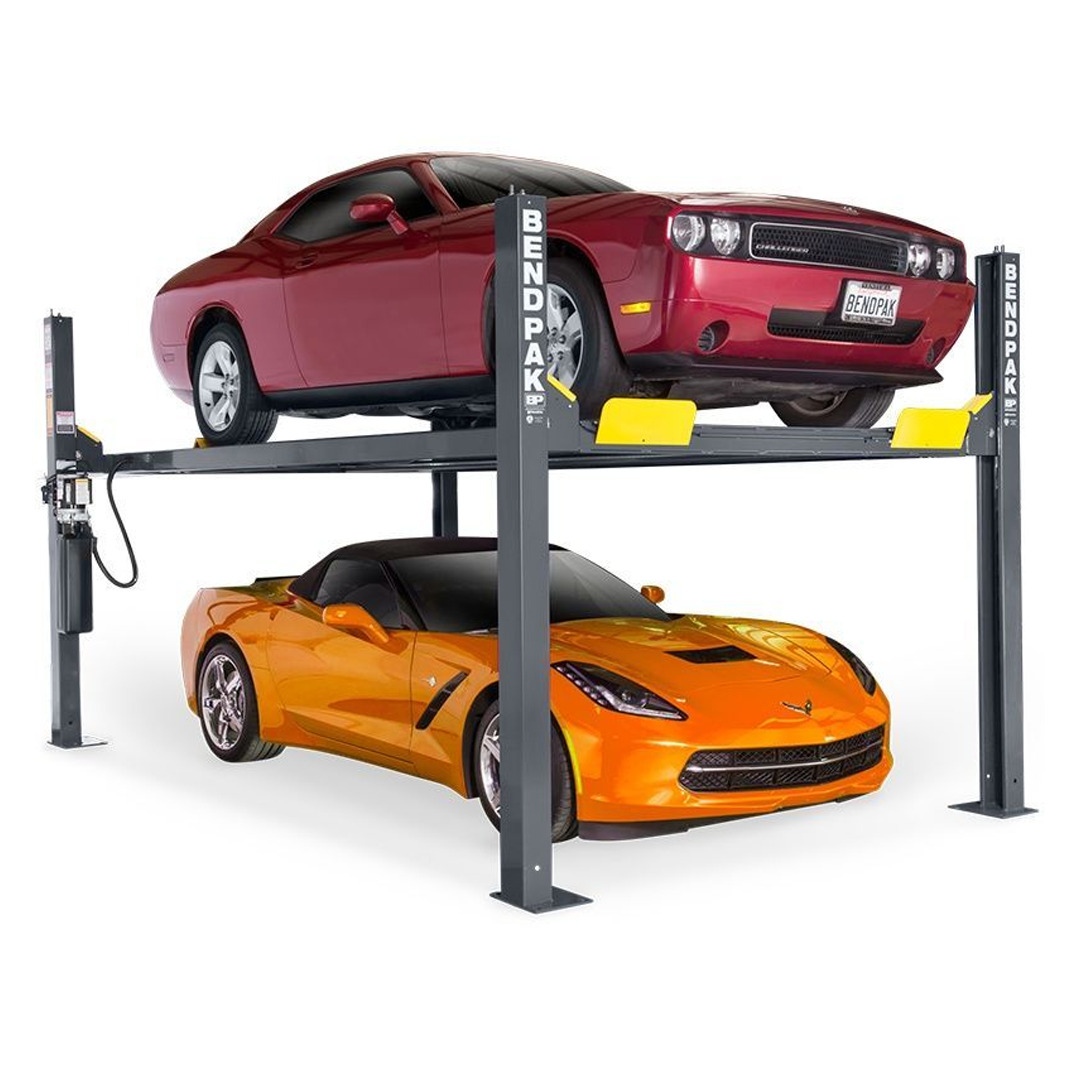 BendPak HD-9 9,000-lb Four-Post Lift - Versatile Freestanding Parking & Service Lift