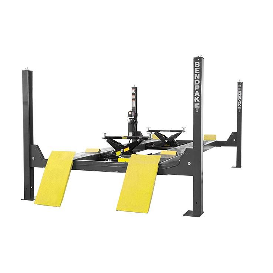 BendPak HDS-14X 14,000-lb Extra-Wide Four-Post Lift - Extended Runways Heavy-Duty