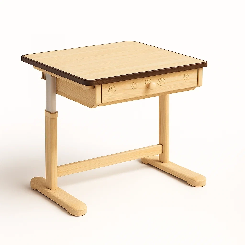 Bureaux en bois avec tiroir et hauteur réglable-COZYNOOKZ