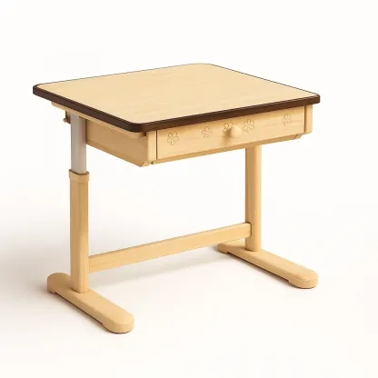 Bureaux en bois avec tiroir et hauteur réglable-COZYNOOKZ