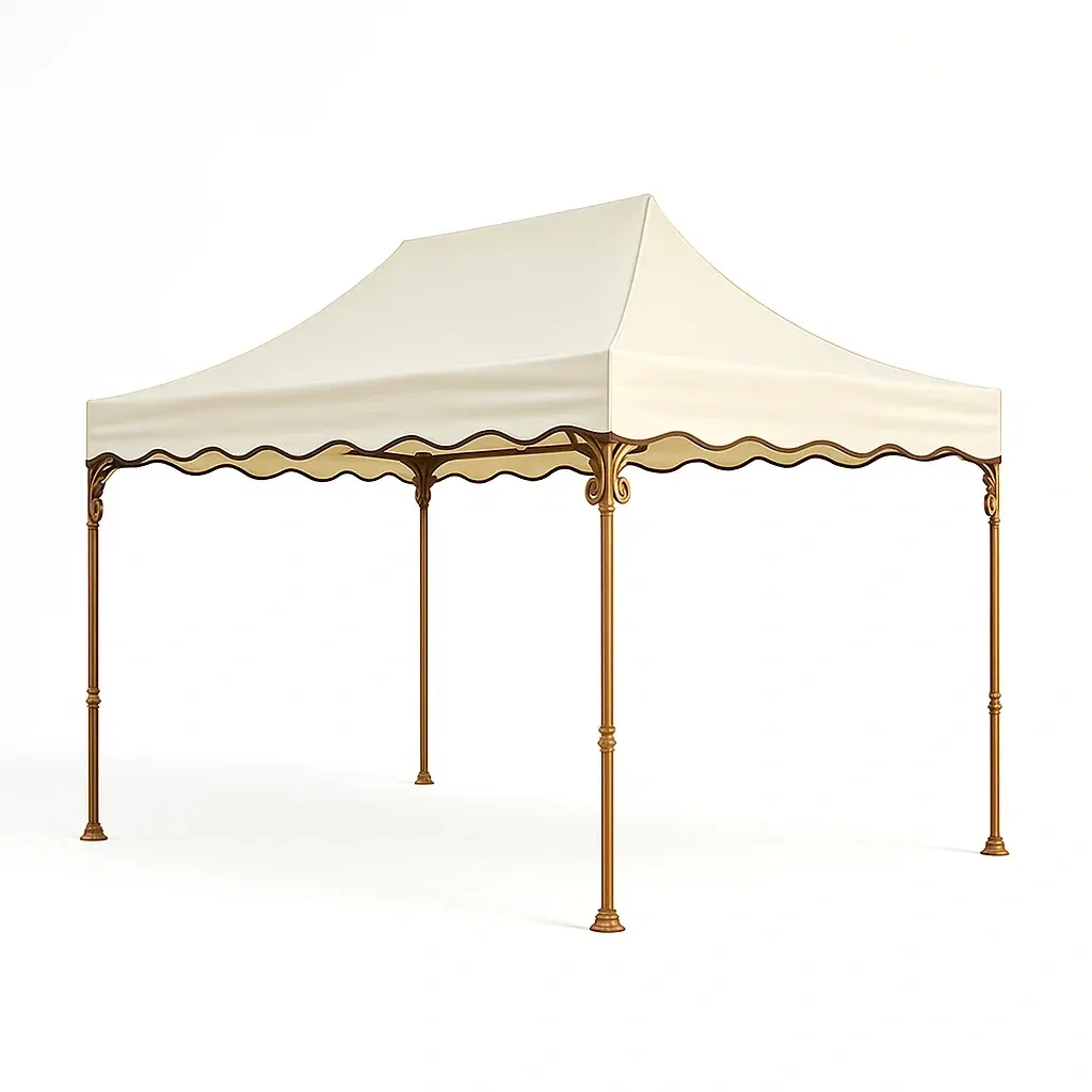 Tente de réception extérieure en métal et PVC-COZYNOOKZ