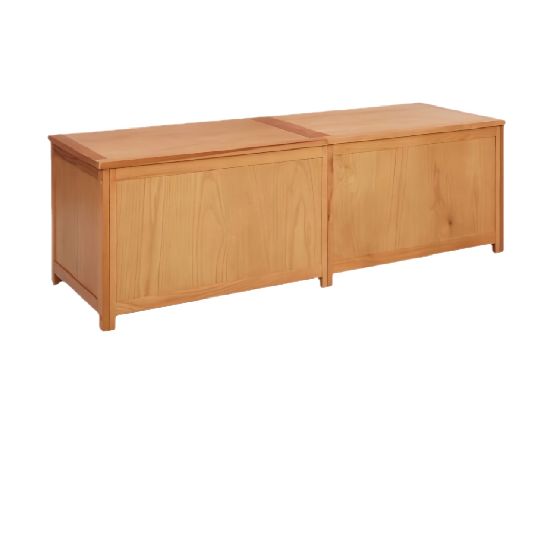 Wooden Storage Box with Hinged Lid-chelseahenry.shop