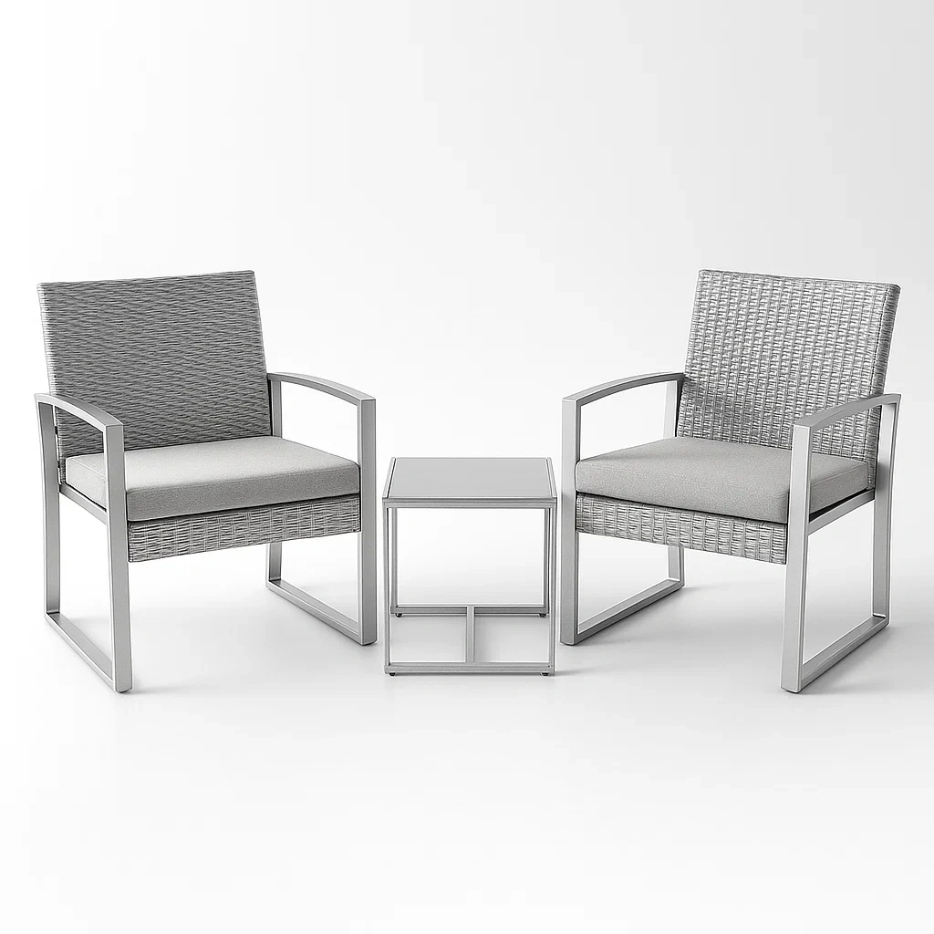 Mobilier de terrasse,Petit ensemble bistrot de terrasse - TREND furnx