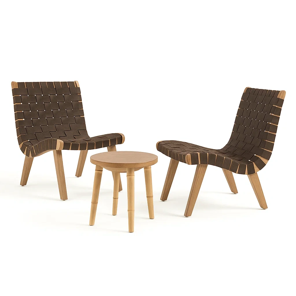 Mobilier de terrasse,Petit ensemble bistrot de terrasse - TREND furnx