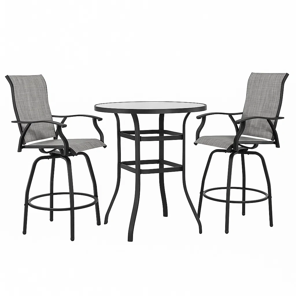 Mobilier intérieur et extérieur,Ensemble de bar pour intérieur et extérieur - TREND furnx