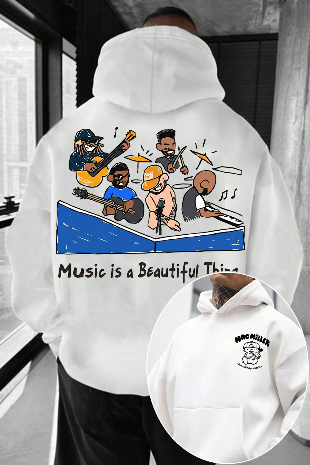 Mac Miller Music Fan's Hoodie