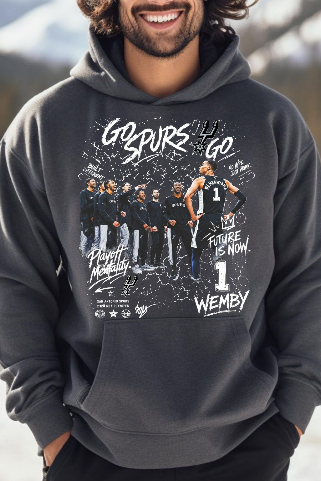 Wemby San Antonio Basketball Hoodie