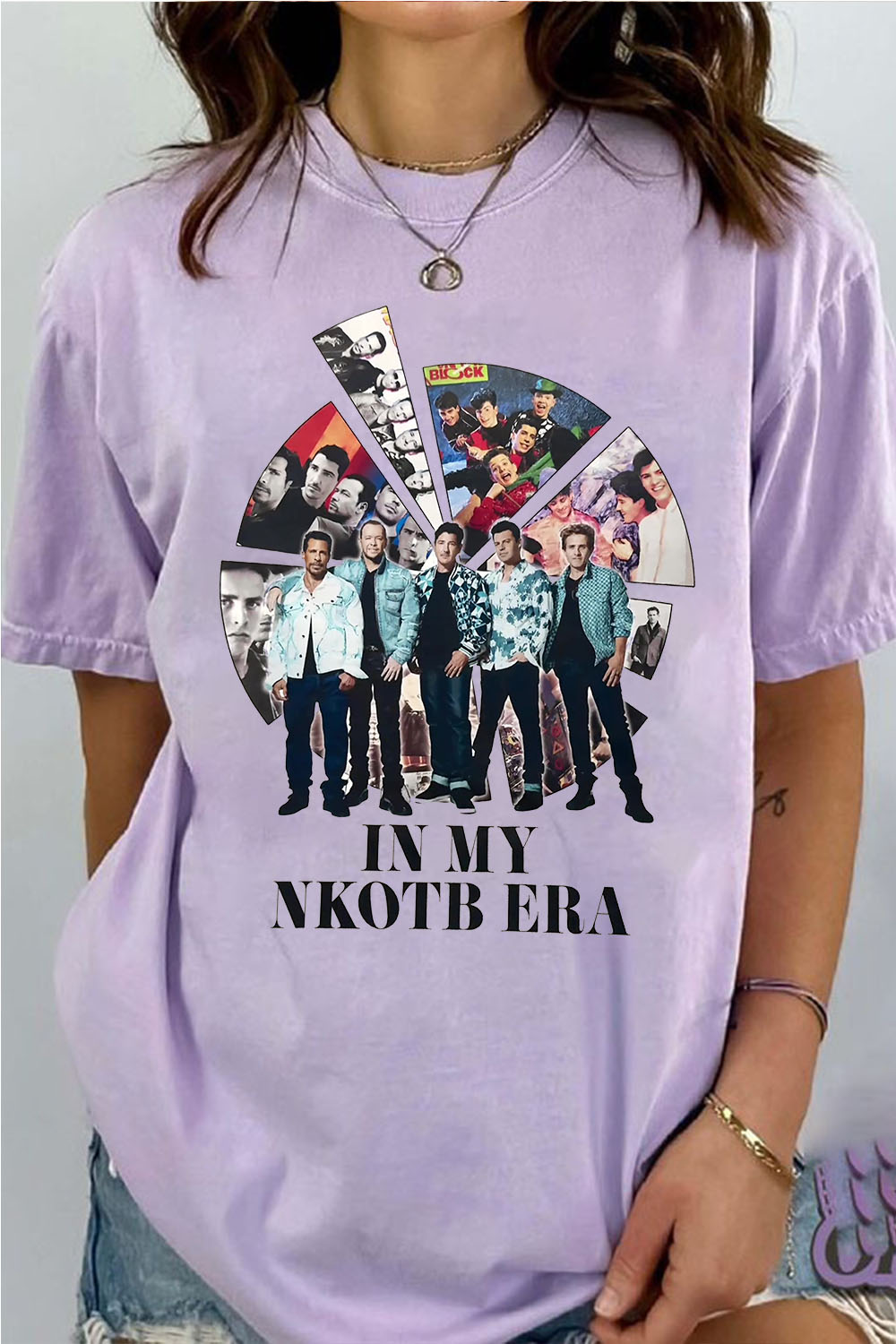 nkotb short sleeve loose t-shirt