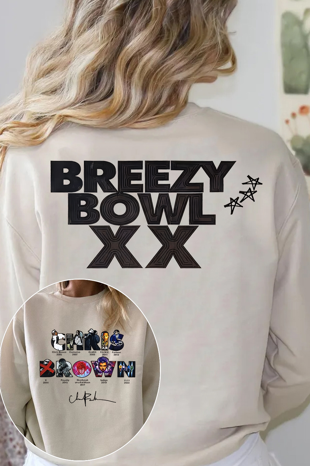 Breezy Bowl XX Tour🔥 crew neck sweatshirt