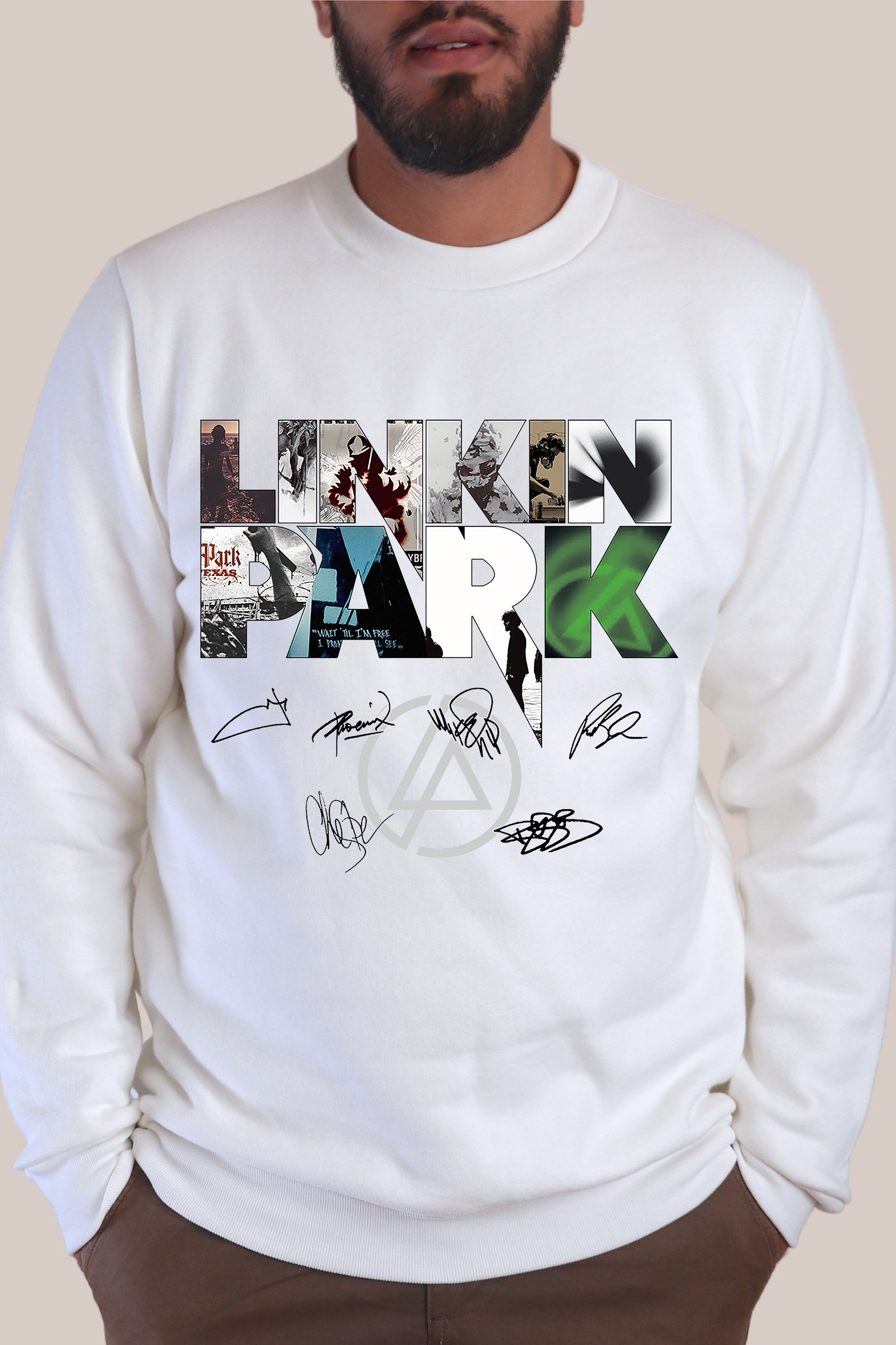 L P Albums Sweatshirt-MEN