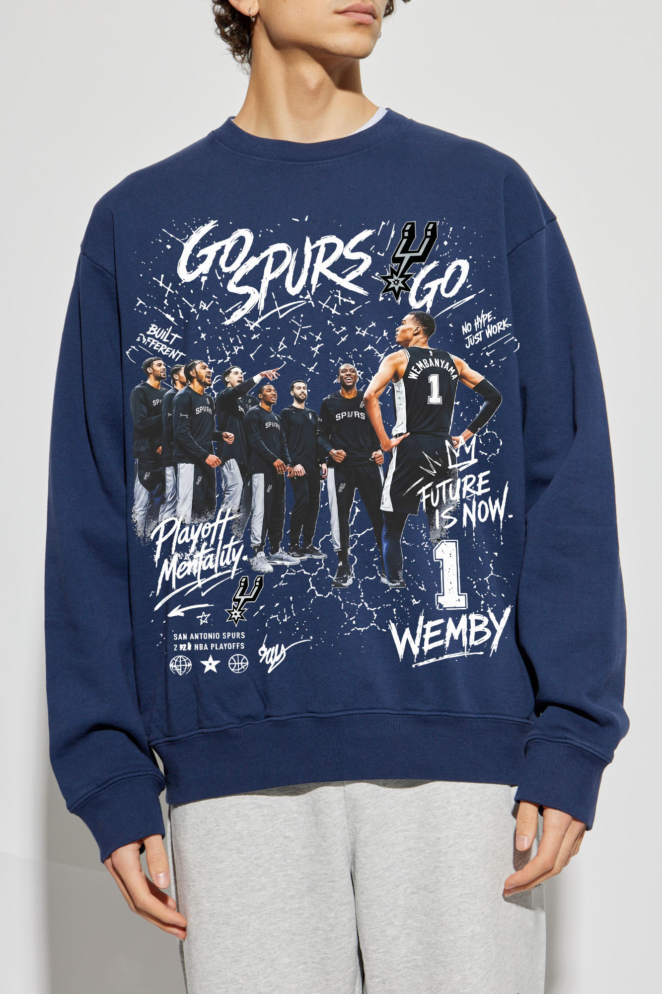 Wemby San Antonio Basketball Sweatshirt
