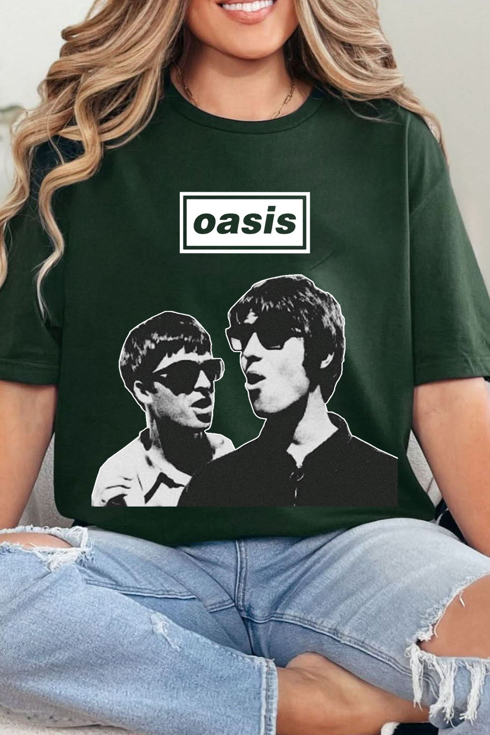 Oasis Unisex T Shirt Definitely Maybe Promo Official Reunion Tour 2025