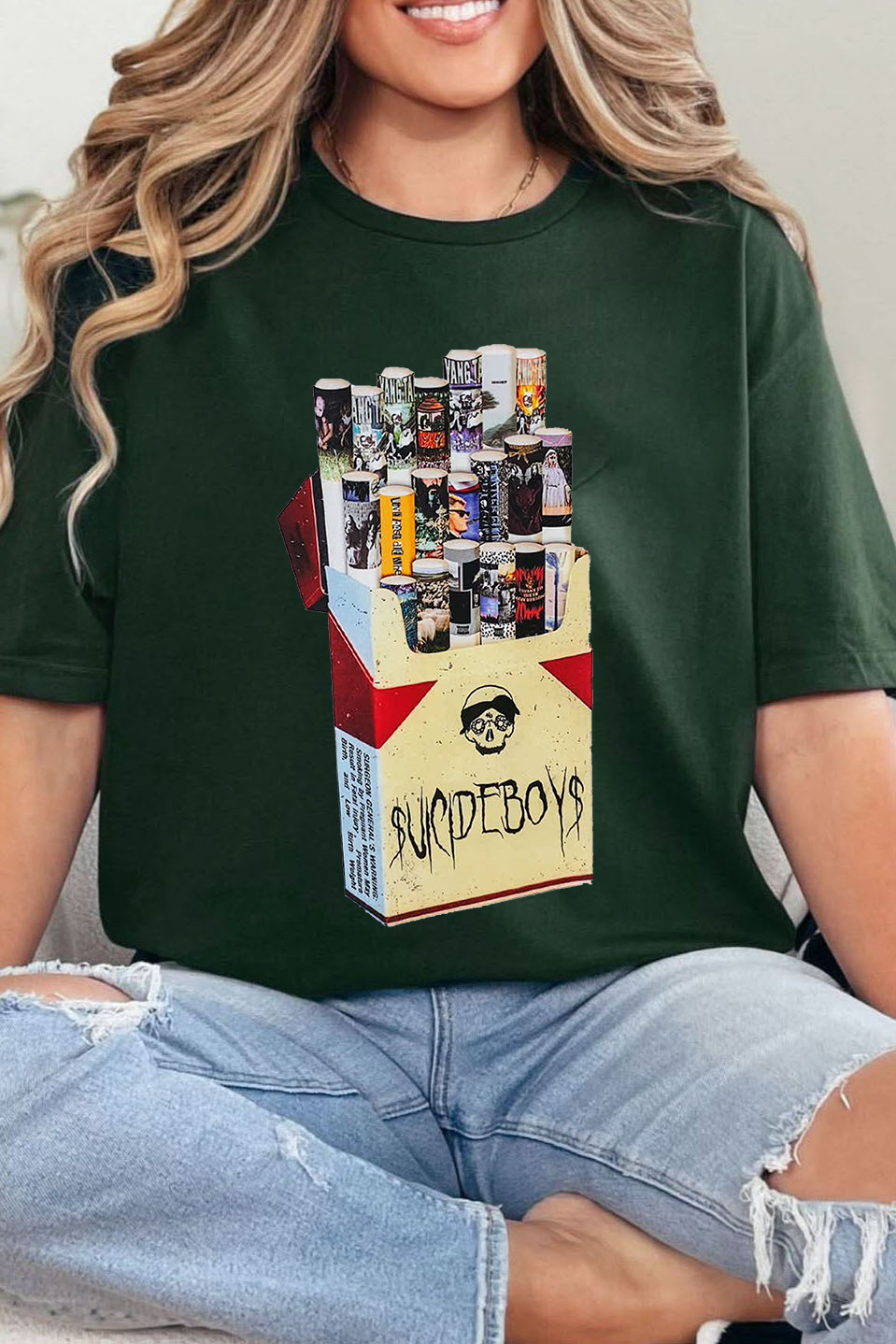 $uicideboy$ Personalized printed short-sleeved T-shirt
