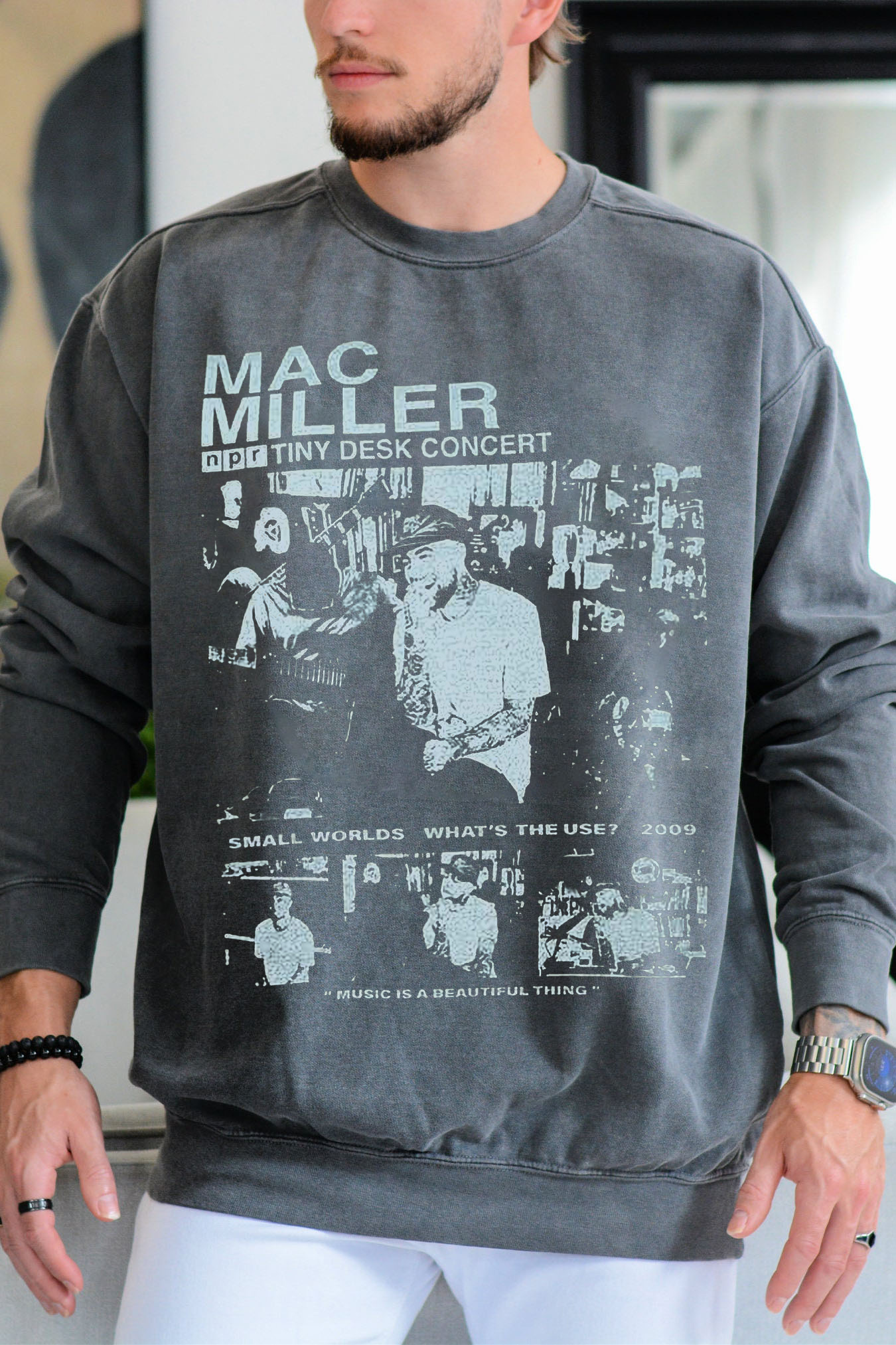 macmiller long sleeve sweatshirt
